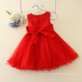 2016 Latest Red Girl Princess Dresses With Red Bow Sleeveless Tulle Girls party Dress Pretty Lace Kids Clothing
 2016 Latest Red Girl Princess Dresses With Red Bow Sleeveless Tulle Girls party Dress Pretty Lace Kids Clothing